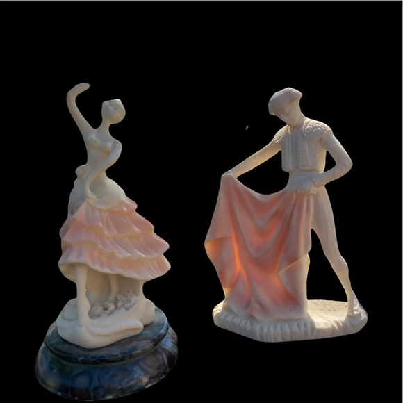 Spanish Flamenco Dancers Set Vintage - Picture 3 of 5